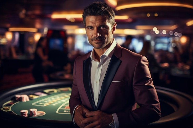 Player hand options displayed on Infinite Blackjack table at bangsawin